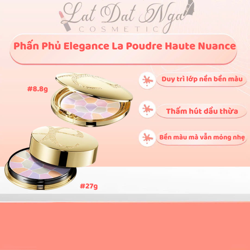 Phấn Phủ Elegance La Poudre Haute Nuance ( Sản Phẩm Chính Hãng )