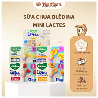  Sữa chua Bledina Lactés Mini Pháp – Bổ sung lợi khuẩn canxi – Bé từ 6 tháng | Mỳ Tôm Store 