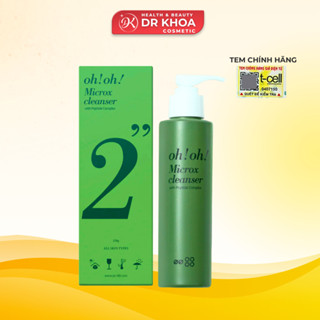 Sữa Rửa Mặt Detox Oh!Oh! Microx Cleanser 150ml Phù Hợp Da Nhạy Cảm 