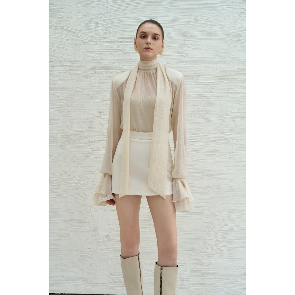 Chân Váy A Ngắn Nữ WHITE ANT Trơn DURIN MINI SKIRT 111100018