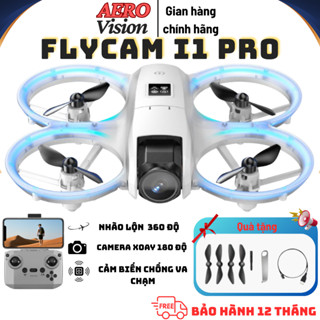Flycam I1 Pro, camera 4K, bay ổn định, phù hợp quay du lịch và tập chơi, Drone mini