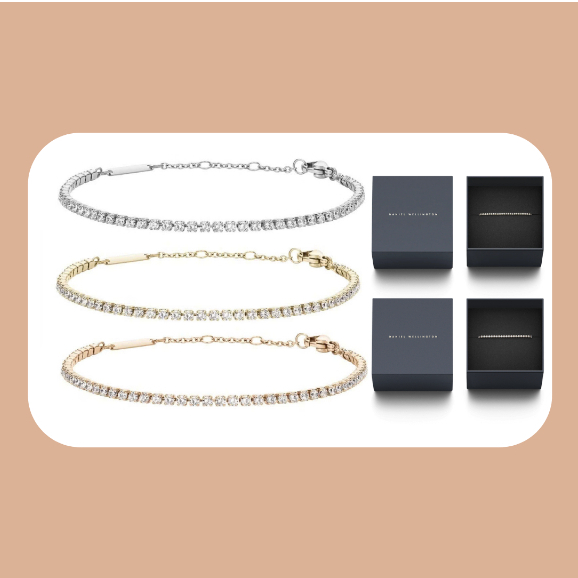 Vòng tay DW Tennis Classic Bracelet - vòng tay không gỉ Daniel Wellington