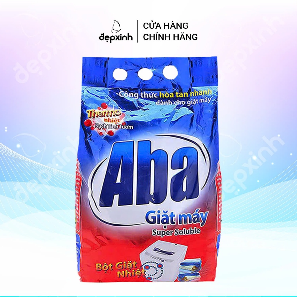 Bột giặt nhiệt Aba sạch tinh tươm 2.9kg