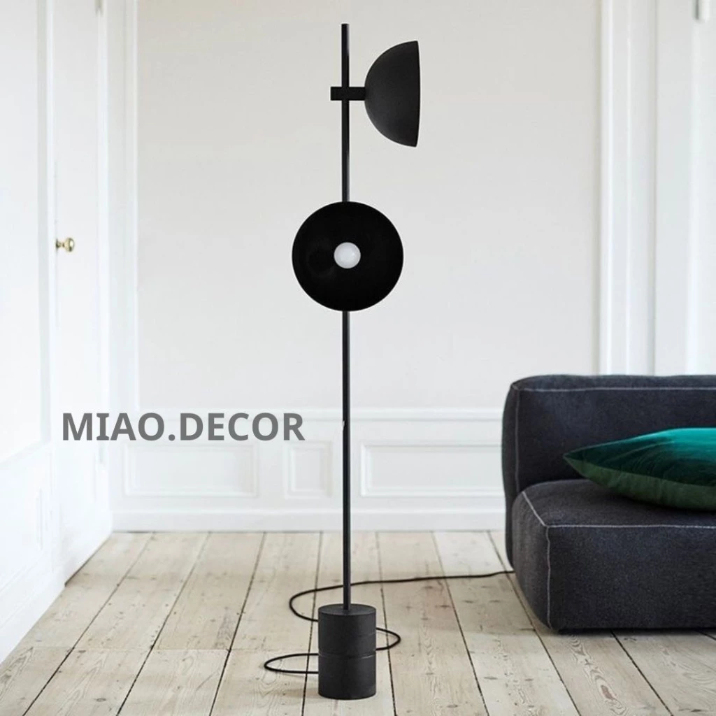 Đèn Sàn Đứng Meliora Floor Lamp Đen – Đèn Trang Trí Hiện Đại Phòng Khách, Studio | MIAO.DECOR