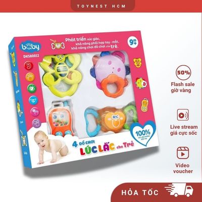 Đồ Chơi DUKA: Combo Lúc Lắc Cho Trẻ
