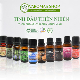 Tinh dầu VaromaS thiên nhiên nguyên chất 10ml thơm phòng đuổi muỗi kiểm định chất lượng Quatest 3 nhập khẩu COA TD