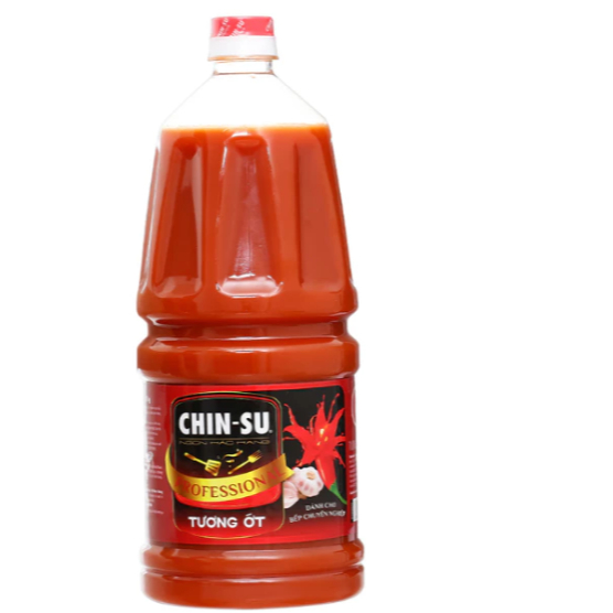 Tương Ớt CHIN-SU Chai Lớn 2Kg Mẫu Mới