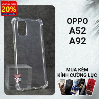 Ốp lưng Oppo A92 / A52 Meocase trơn chống va đập | Ốp điện thoại Oppo dẻo bảo vệ camera đt toàn diện
