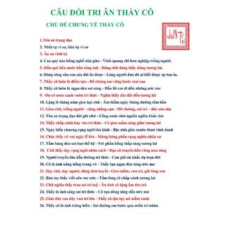 QUÀ TẶNG THẦY CÔ 20/11 (Mành tre + Biểu lụa)