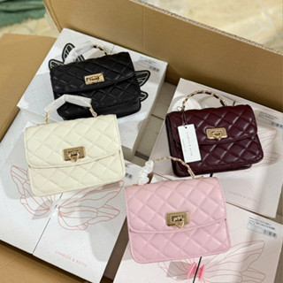    Fullbox  Túi nữ quai cầm + đeo chéo size 18.5 QUAI KIỀNG HỘP forrm đẹp đi tiệc sang CK17-50701608-A làm quà tặng 