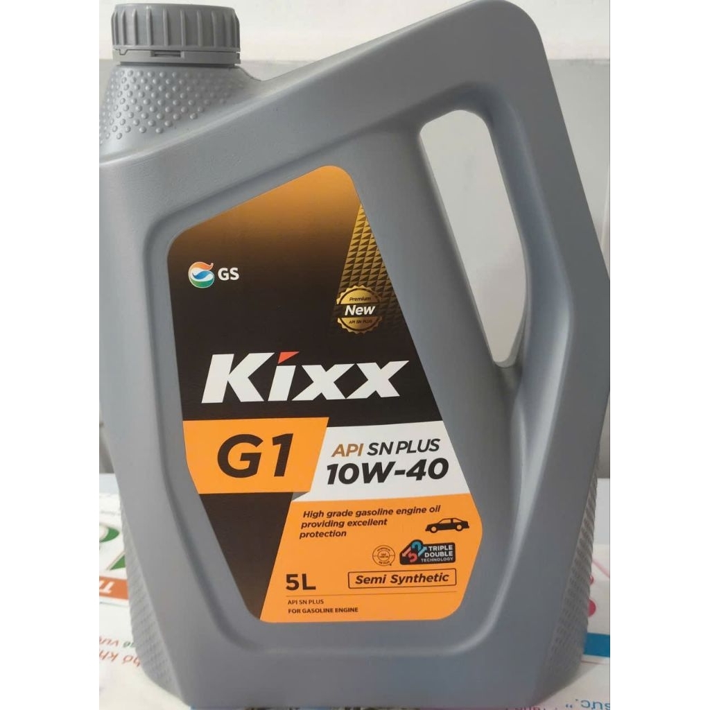 DẦU NHỚT KIXX G1 API SN PLUS 10W40- 5L - mẫu bình mới