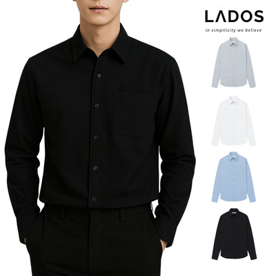 Áo Sơ Mi Nam Cổ Button Down LADOS-38194 Form Regular, Chất Oxford Cao Cấp Siêu Thấm Hút Mồ Hôi, 100% Cotton