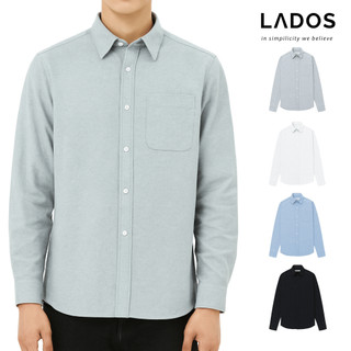  Áo sơ mi nam có túi dài tay vải Oxford LADOS - 38024 - điển hình cho các quý ông công sở 