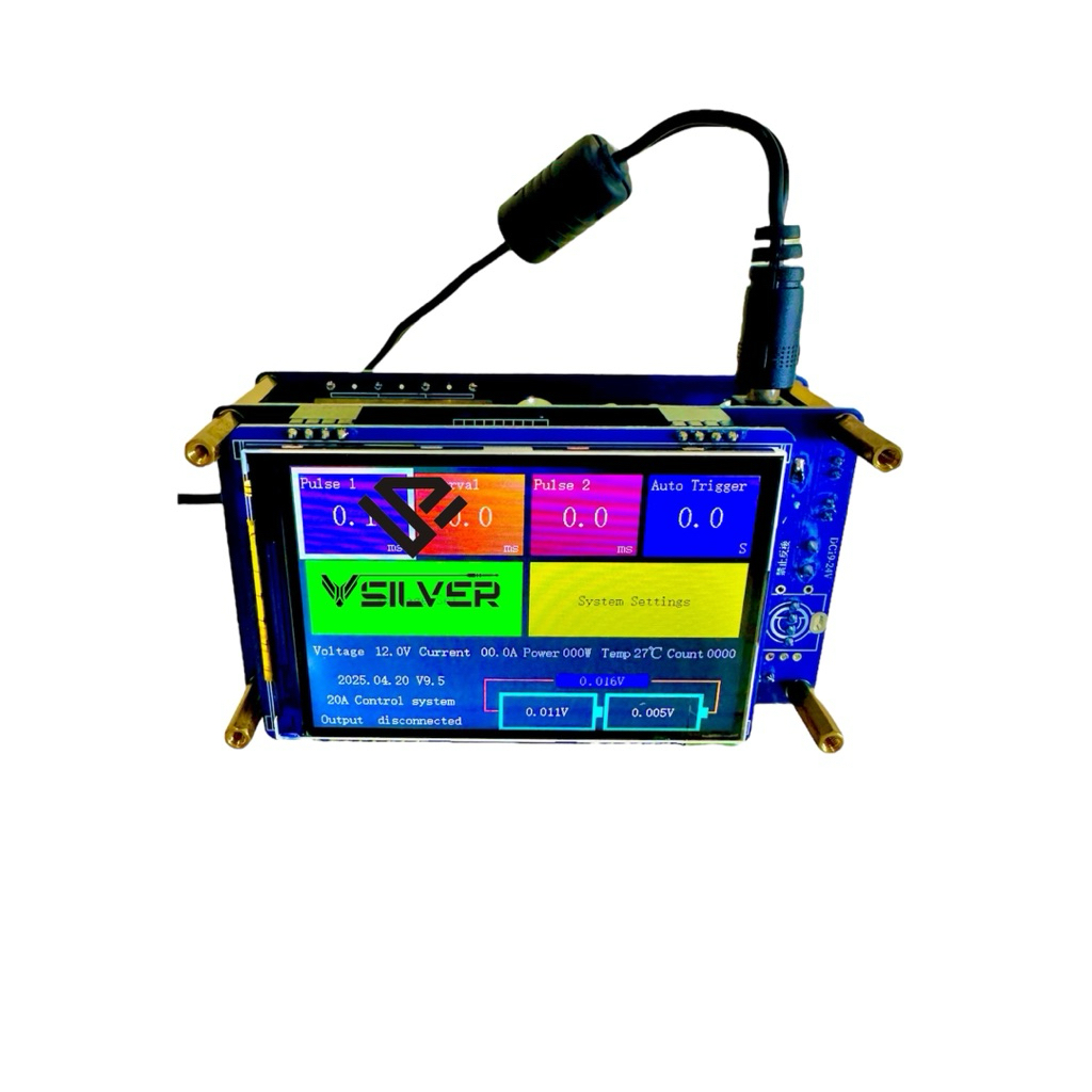 Mạch timer cho máy hàn cell pin siêu tụ. 2S. Xung Kép. Sạc cân bằng. 20A. Mẫu mới 2025