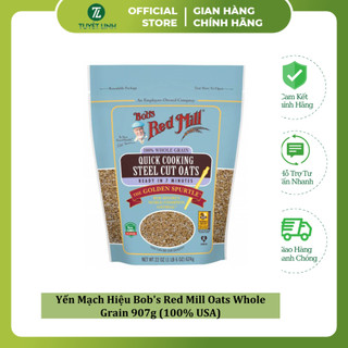 Yến mạch hiệu bob's red mill oats whole grain 907g