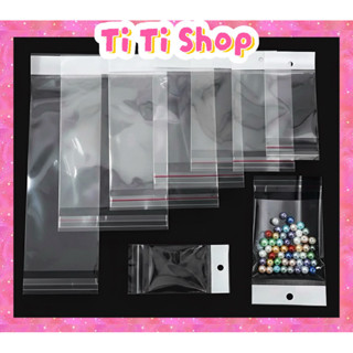500G túi bóng kiếng trong Opp nilong dán miệng màng ngọc có lỗ treo (Túi Dày Loại 1)- CHỌN SIZE THEO PHẨN SD