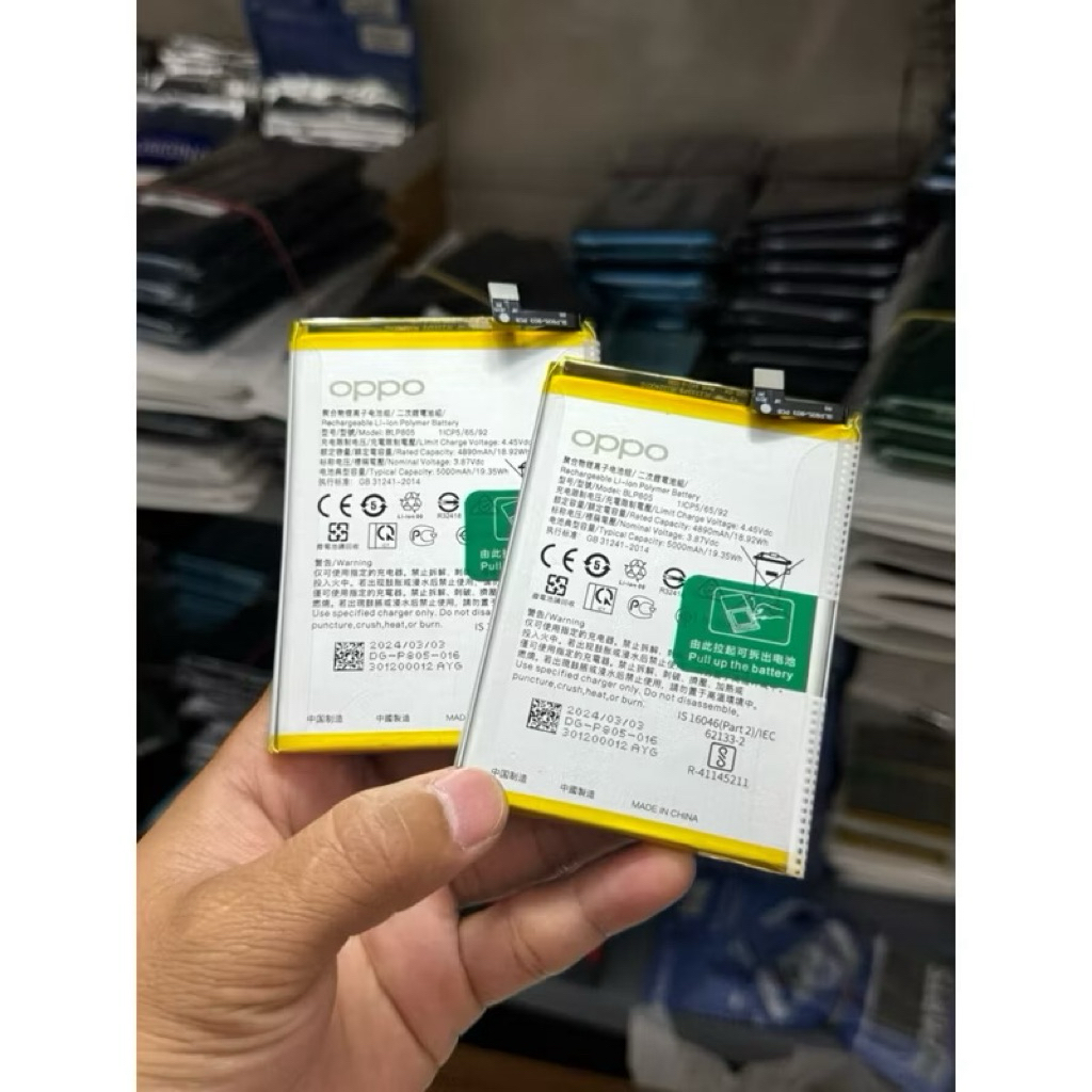 Pin Oppo A53/A54 4G/A55 4G/A16/A93 5G Zin New Dung Lượng Chuẩn