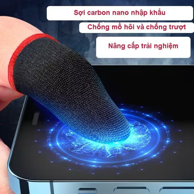 Bao Tay Chơi Game ff, Pubg, Liên Quân.... Găng tay chơi game cao cấp chống mồ hôi tay chống trượt co dãn cực tốt