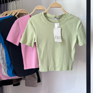 [SALE] Áo phông / áo thun croptop Zara Authentic (1660/801)
