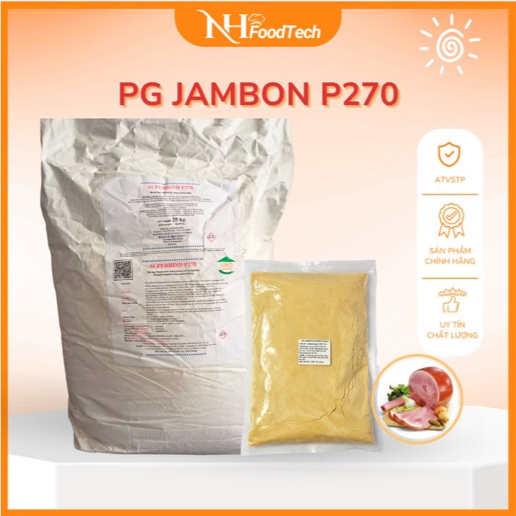 [100-300gram] Phụ gia JAMBON SUPERBIND P270 – Giữ nước, tạo kết cấu cho JAMBON