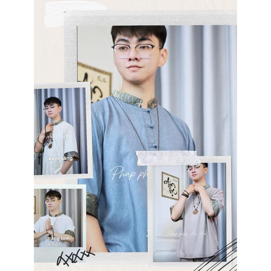 Pháp phục Nam An – Linen Ấn Cao Cấp