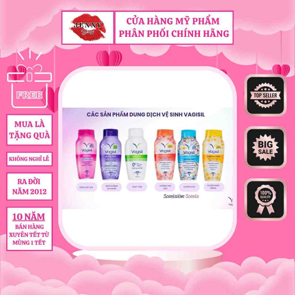 Dung Dịch Vệ Sinh Phụ Nữ Vagisil 240ml, Dung dịch vệ sinh dịu nhẹ không gây kích ứng