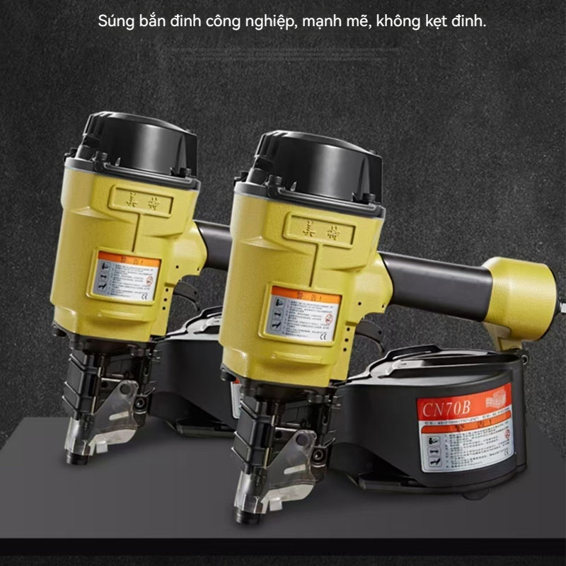 SÚNG BẮN ĐINH CUỘN MEITE CN70 Thùng đóng gói Pallet logistics pallet gỗ Súng bắn đinh bằng khí nén