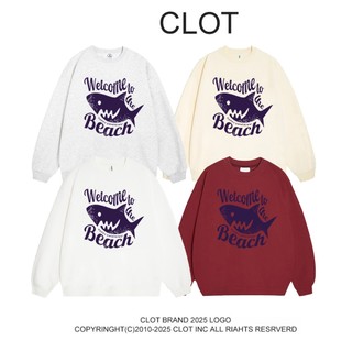áo sweater cho nữ Form Rộng 100%cotton COLT Họa tiết cá mập dễ thương và sành điệu