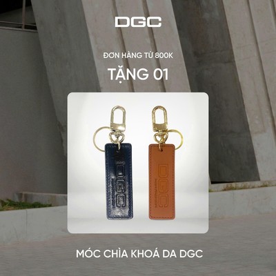 Móc khóa da cao cấp DGCs - HH137