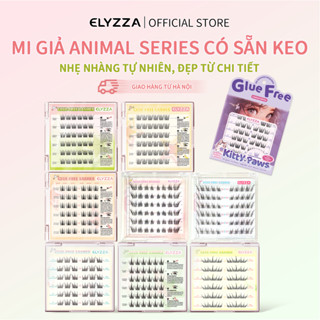  Mi Giả Có Keo Sẵn ELYZZA Lông Mi Tự Dính Không Cần Keo Sợi Mi Tự Nhiên Dễ Gắn & Sử Dụng Nhiều Lần 