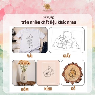 [catmocan] GIẤY SCAN LOẠI MỎNG 53GSM A4 - GIẤY THAN ĐEN A4 CHUYÊN DÙNG CHO DÂN VẼ