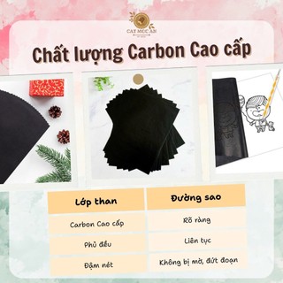 [catmocan] GIẤY SCAN LOẠI MỎNG 53GSM A4 - GIẤY THAN ĐEN A4 CHUYÊN DÙNG CHO DÂN VẼ