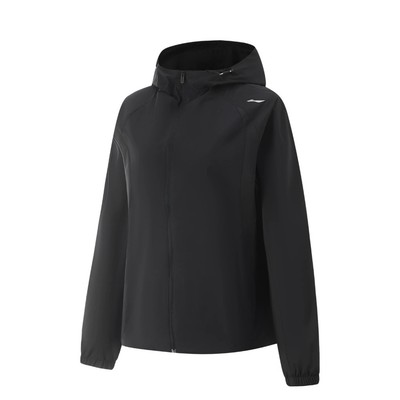 Áo Khoác Gió (2 Lớp) Có Mũ Chống Thấm Nước Thể Thao Nữ Li-Ning Tập luyện/Training AFDV178-2V