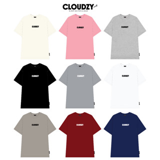 Áo thun nữ nam unisex tay lỡ phông local brand form rộng teen cổ tròn oversize CLOUDZY BASIC TEE 2