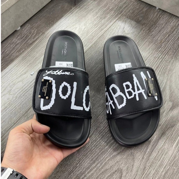 DÉP QUAI NGANG NAM NỮ XÉ DÁN in chữ Đôn chề, CHO CÁC BẠN TRỂ CHÁY PHỐ,DÉP NAM BOY PHỐ SIZE 37-42