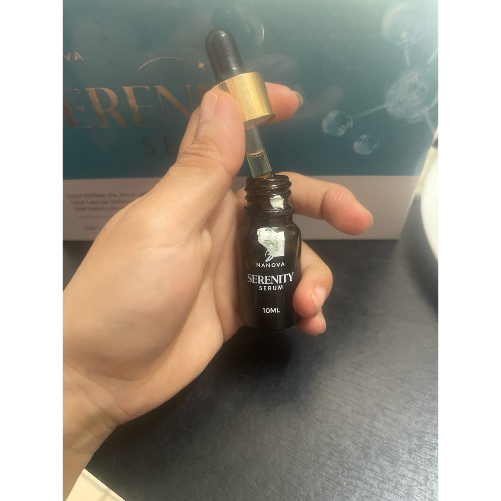 1 lọ serum phục hồi Serinity 10ml Nanova chính hãng