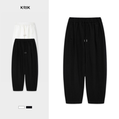 Quần Jogger Kaki Nam KRIK Phom Harem Chất Liều Mềm Mại Thiết Kế Túi Dọc Sườn Tiện Lợi JG7547