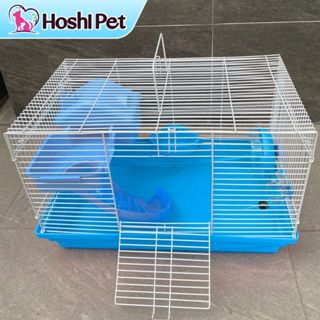  Lồng nuôi hamster SIZE LỚN Hoshi Pet LH08 - Lồng chuồng nuôi chuột hamster có kèm phụ kiện 