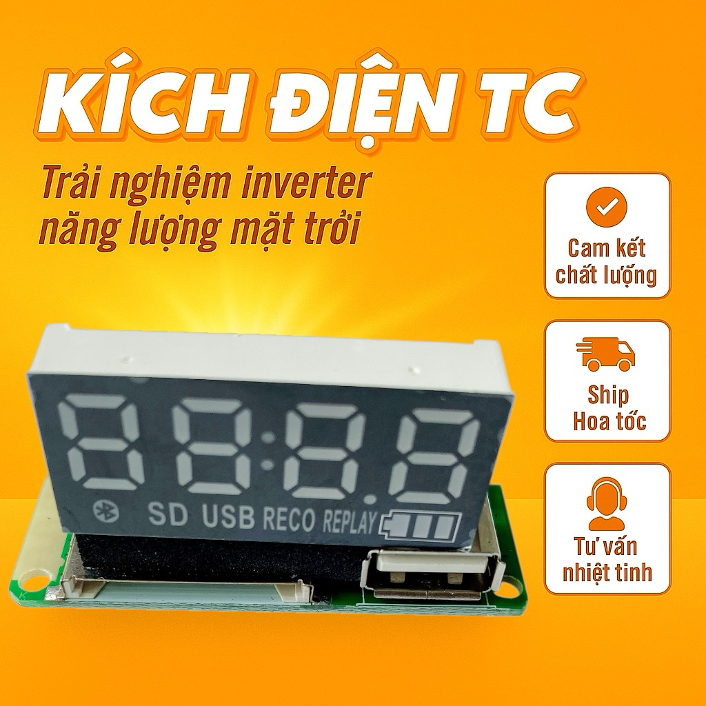 Mạch bluetooth , Bo/Boar mạch bluetoth vuông  cho loa kéo, DIY hàng chất lượng tốt