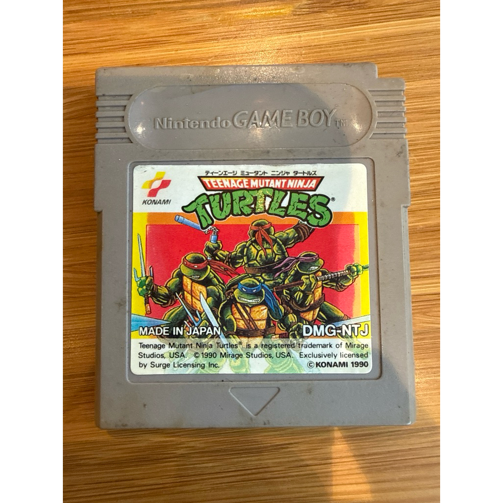 Băng game boy Teenage Mutant Ninja Turtles (TMNT)