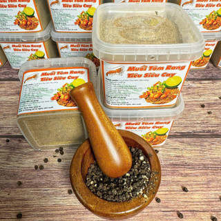 MUỐI TÔM RANG TIÊU SIÊU CAY 260g