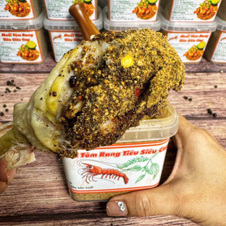 MUỐI TÔM RANG TIÊU SIÊU CAY 260g