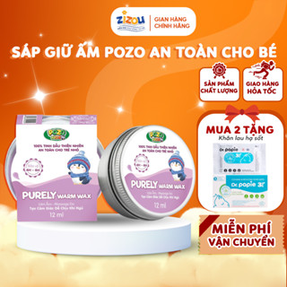  Sáp Giữ Ấm Pozo 12g – Giúp Giữ Ấm Cho Bé Và Cả Gia Đình – Thành Phần Thiên Nhiên ZIZOU 
