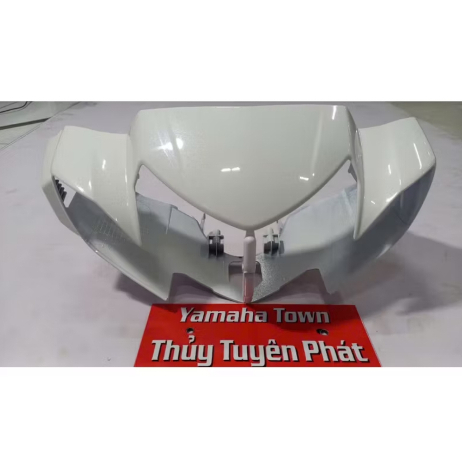 Bàn thờ Sirius 110 đời thắng đùm màu trắng  zin YAMAHA / ốp đầu Sirius zin