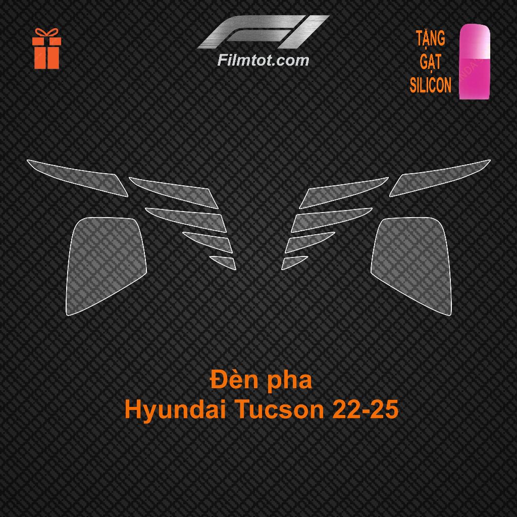 Hyundai Tucson 22-23: Film PPF Đèn Pha - Chống xước đèn pha Tucson, Phụ kiện tucson, chống xước Tucs
