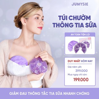  Túi Chườm Ngực Jumysie - Thông Tắc Tia Sữa Cho Mẹ - Chườm Nóng Lạnh Kích Sữa Giảm Đau 