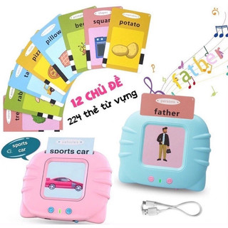  Máy Đọc Thẻ Flashcard Song Ngữ Việt Anh Thẻ Học Thông Minh Cho Bé 