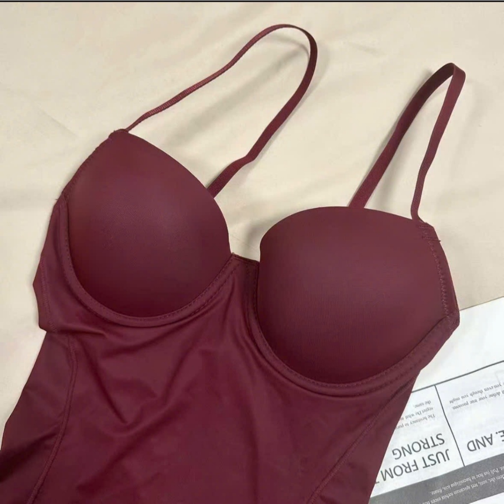 Xuongmaytini - Áo Bodysuit định hình, có gọng nâng ngực, siết nhẹ 2-3cm eo Nữ. Mỏng nhẹ thoáng mát. | BigBuy360 - bigbuy360.vn