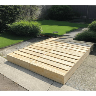  Giường Pallet Gỗ Thông Nhập Khẩu Mỹ Hình Hộp Gấp Gọn Chân Cao 10cm Và 20cm - Pallet Gỗ Thồng Đủ Màu - BH 3 Năm 