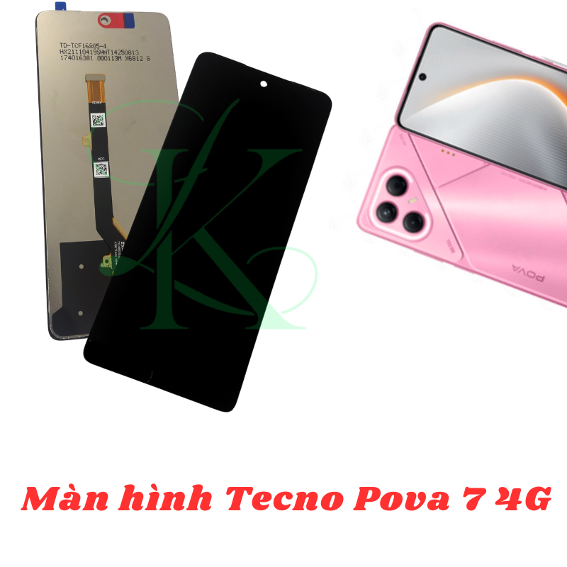Màn hình Tecno Pova 7 4G  ( màn hình thay thế cho tecno pova 7 4g )